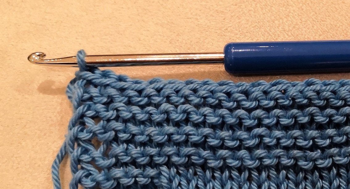 Blog-Inhaltsbild für 'Spültuch / Waschlappen "Peace" stricken'